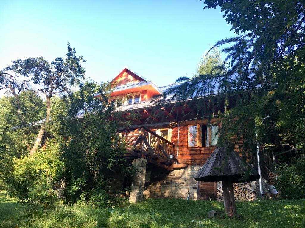 Chałupa z widokiem w górach Zawoja Zewnętrze zdjęcie